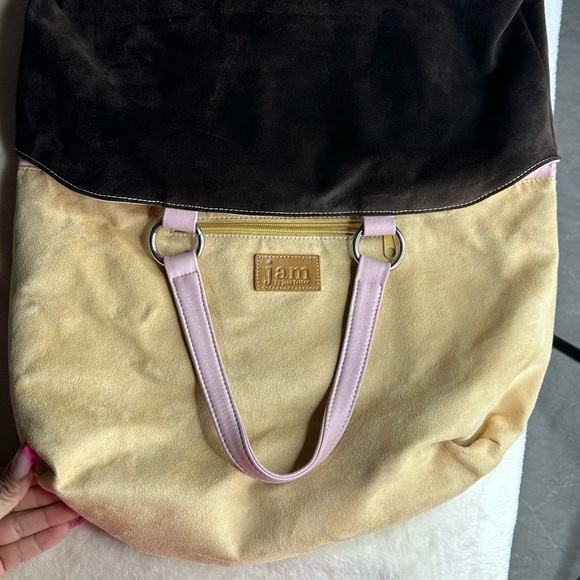 JAM Jana Feifer tote bag with translucent PVC "M" initial - Picture 3 of 6